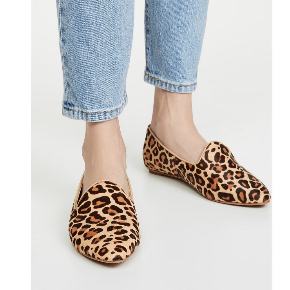Dolce Vita Gail Loafers in Dark Leopard Women's Size 6.5